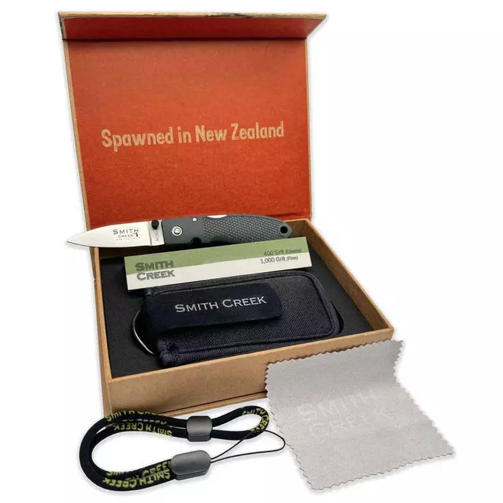 Smith Creek Pike Tooth Folding Knife Kit Slate Grey - Fällkniver - 860008500090 - 1