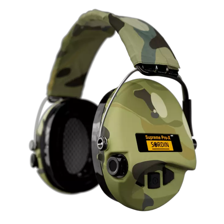 Sordin Supreme Pro-X Led Camo - Hørselsvern - 7392749009240 - 2