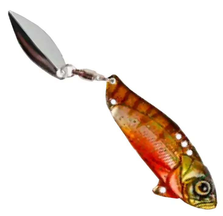 Strike Pro Astro Vibe Willow Blade 4,5cm 10g - Spinnhaler og blader - 1412202210 - 1