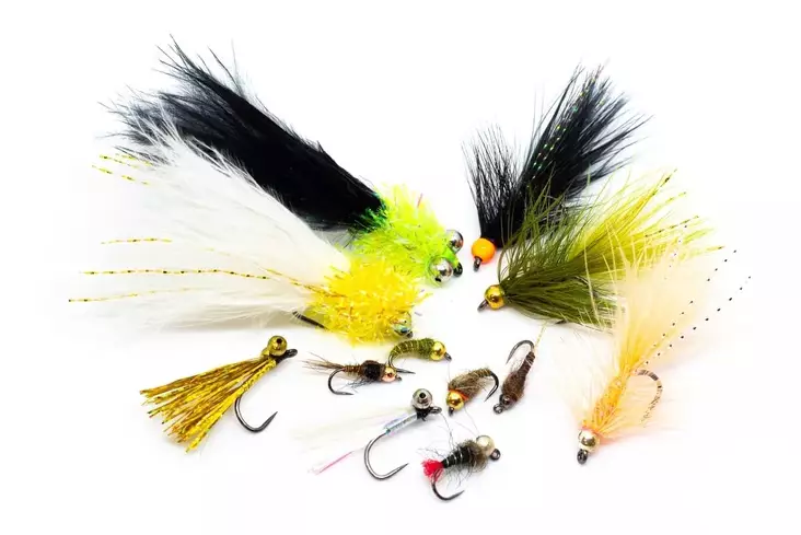 Superflies Rainbow Trout Selection - Flysortiment - 8859202538970 - 1
