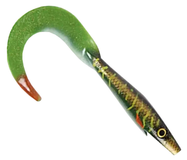 The Giant Pig Tail 40cm 130g - Gummibeten for gjedde - 1401202310 - 1