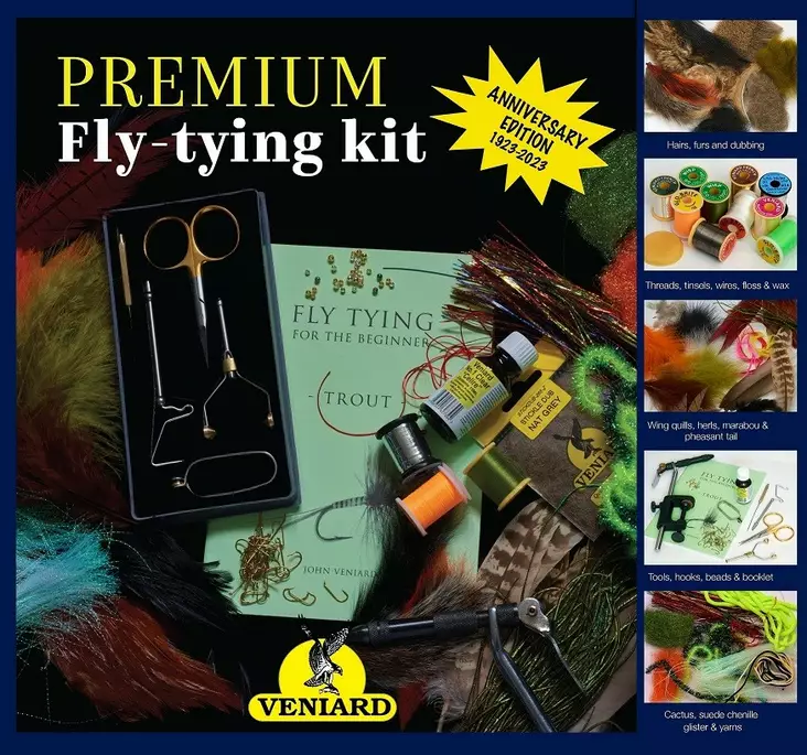 Veniard Premium Anniversary Fly-Tying Kit - Bindesatser - 5056304631100 - 3