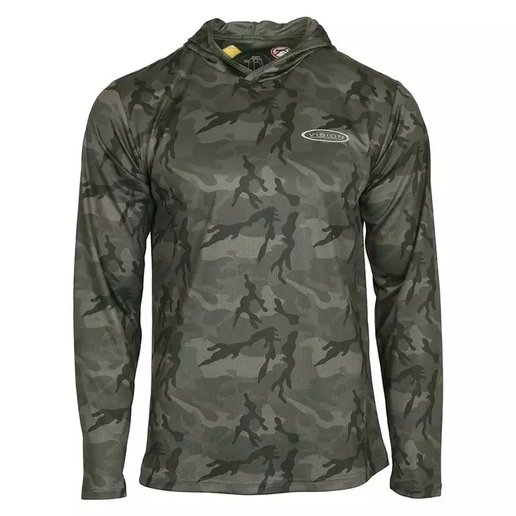 Vision Bamboo BUG UV Hoodie Camo - Hettegensere - 6417512849630 - 1