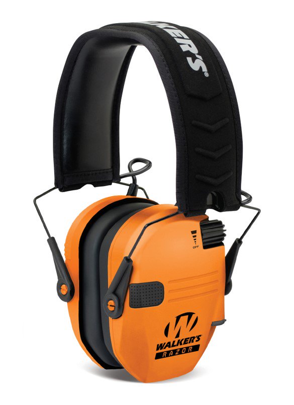 Walker's Razor Slim Electronic Ear Muff Blaze - Hørselsvern - 813628004660 - 1