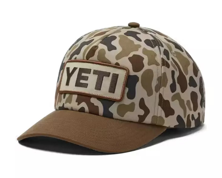 YETI LOGO CAMO WFB SNPBCK CAMO - Truckercaps - 888830394380 - 1