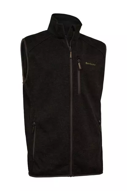 Deerhunter Moor Knitted Waistcoat Brow S - Jakt- og elgvester - 5702827244661 - 1