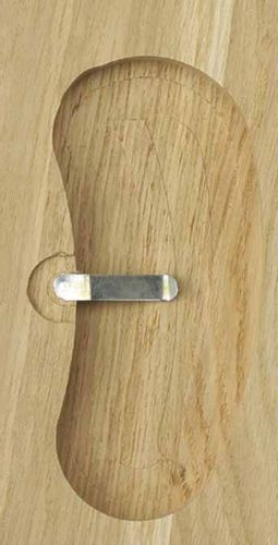 Eurohunt Trofeetausta Vaalea 22x13cm - Ulike jaktprodukter - 4250392310041 - 2