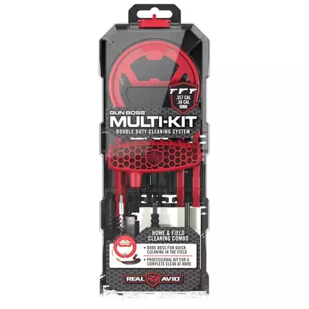 Real Avid Gun Boss Multi Kit 9mm Handgun - Våpenrengjøringssett - 71-000102 - 1