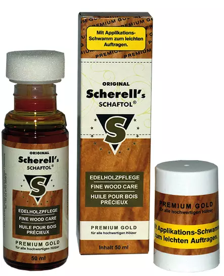 Scherell´s Schaftol Wood Care Gold - Stamolja - 4017777238181 - 1
