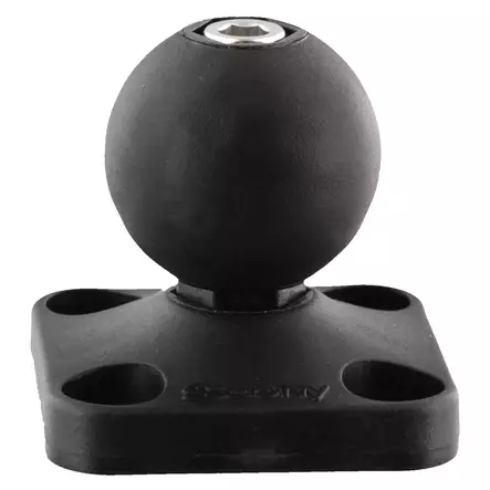 Scotty 5-166 1.5" Ball System Base with Rail Mount - Ekkoloddinnstillinger - 062017001661 - 1