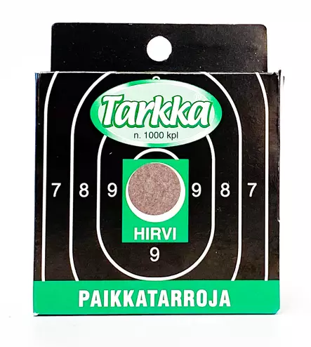 Tarkka Paikkatarra 16mm Hirvi - Plastklistremerker - 6410362412351 - 1