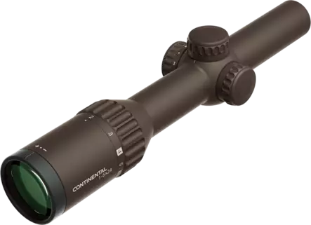 Vector Optics Continental x6 1-6x24 Coyote FDE HD SFP Hunting Scope - Andre kikkertsikter - 6976386122091 - 2