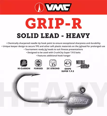 VMC Grip-R Jig Head 14g - Jiggskaller - 9313007463411 - 2