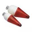Kinetic Super Plug Red/White 5g - Klassiske metedupper - 5707461365451 - 1