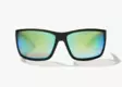 Bajio Bales Beach Black Matte Green Mirror Glass - Glasslinser - 810070820251 - 2
