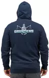 Grundens Logo Boat Hoodie Dark Navy - Hettegensere - 0840316314091 - 6