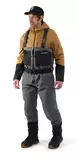 Grundens Men's Vector Zip Stockingfoot Wader Anchor - Vadere - 0840316333801 - 3