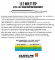 Guideline ULS Multi Tip Shooting Head - Skottspisser - 7033840137011 - 2
