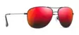 Maui Jim Cliff House - Gloss Black Frame with Hawaii Lava Lens - Plastlinser - 603429069421 - 1