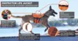 Non-stop Dogwear Protector Life Jacket - Hundjakker og -vester - 7071652173421 - 11