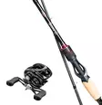 Saxa Spectre G2 7'2" 30-80g Live Cast & Daiwa Tatula 200 - Kraftige fiskesett for gjeddefiske - 6438407006747L1 - 1