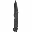 SOG Escape Clip Point Serrated Black - Fällkniver - 729857996631 - 1