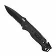 SOG Escape Clip Point Serrated Black - Fällkniver - 729857996631 - 3