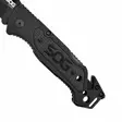 SOG Escape Clip Point Serrated Black - Fällkniver - 729857996631 - 5
