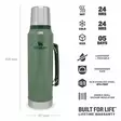 Stanley Vacuum Bottle Classic 1.0L - Ulike jaktprodukter - 6939236347921 - 3