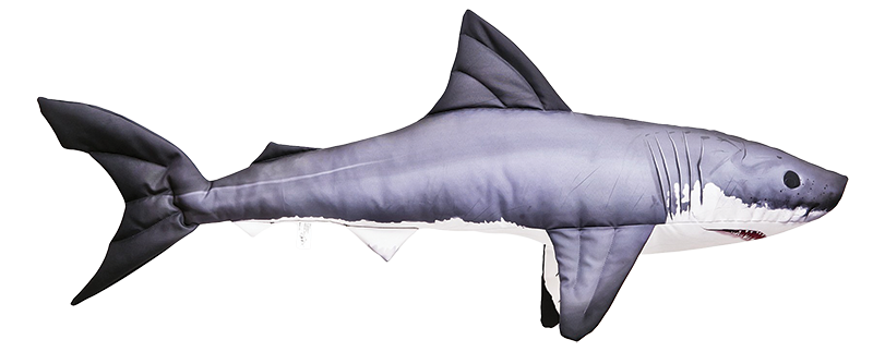 Gaby Great White shark 120cm - Myke fisker - 5905279175761 - 1