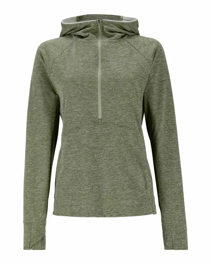Simms Womens Bugstopper Hoody Aspen Heather - Hettegensere - 694264679531 - 1