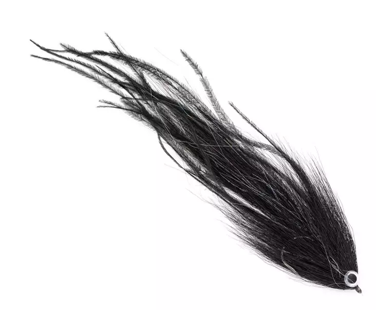 Beast Pike Fly Black #6/0 - Gjeddefluer - 8859202539311 - 1