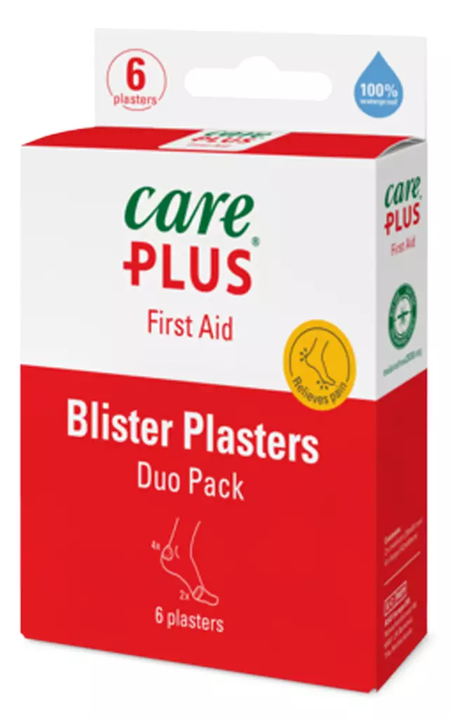 Care Plus Blister Plaster Duo Pack - Hygiene og kjemikalier - 8714024382081 - 1