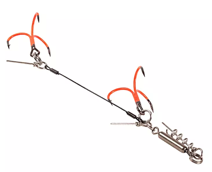 CWC Rattle UV Tandem Stinger - Grunt rigg oc tilbehør - 7340029439331 - 1