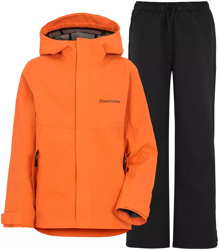 Didriksons Grit Youth Set (junior) Flame - Skalljakker herrer - 7332627979111 - 1