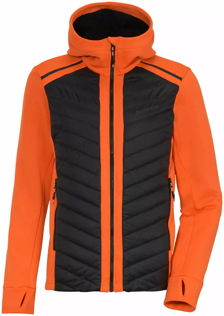 Didriksons Zuko USX FullZip Flame - Skalljakker herrer - 7332627991441 - 1