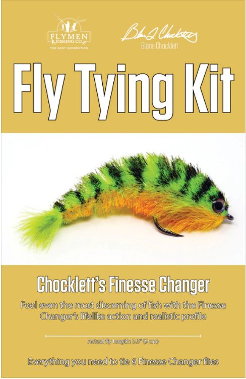 Flymen Fly Tying Kit Chocklett's Finesse Gamechanger - Bindesatser - 721093858711 - 4