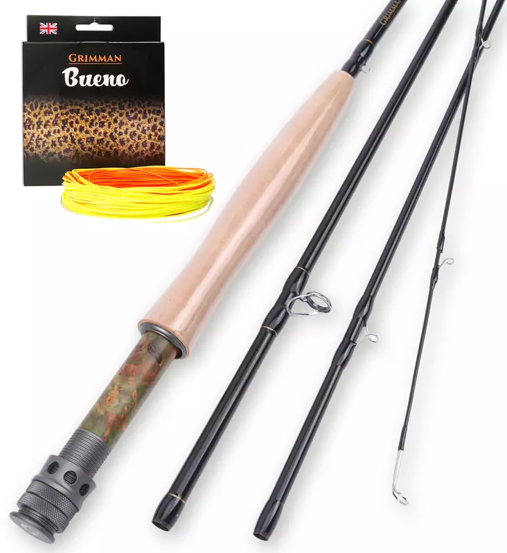 Grimman Clover & Bueno Combo - Fluefiskesett - 6438407101 - 1