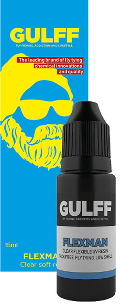 Gulff Flexman 15ml clear - UV-lim og tilbehør - 6430068960291 - 1