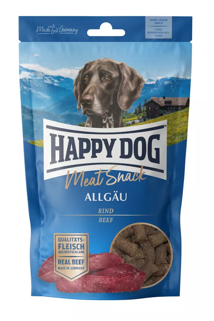 Happy Dog Meat Snack Allgäu 75g - Happy Dog Snack - treningsgodteri - 60701 - 1