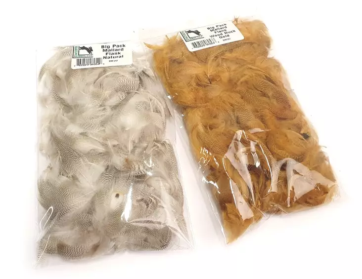 Hareline Big Pack Mallard Flank - Øvrige fjær - 404503000451 - 1