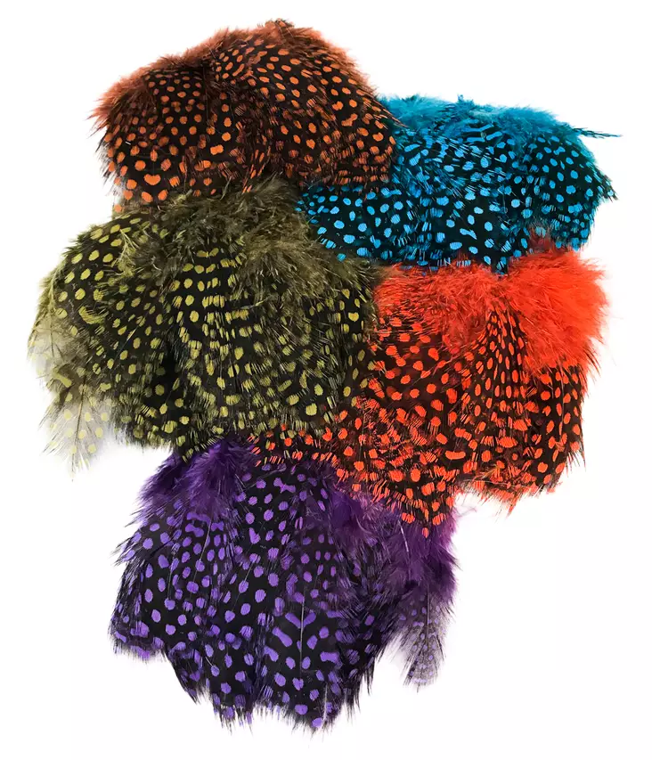 Strung Guinea Feathers - Øvrige fjær - 40400400041 - 1