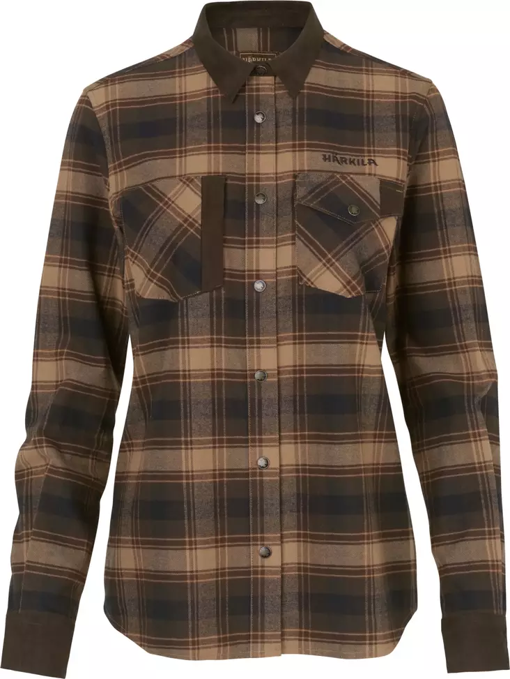 Härkila Aivak L/S Shirt W Burgundy - Jegertrøyer - 5714733554741 - 1