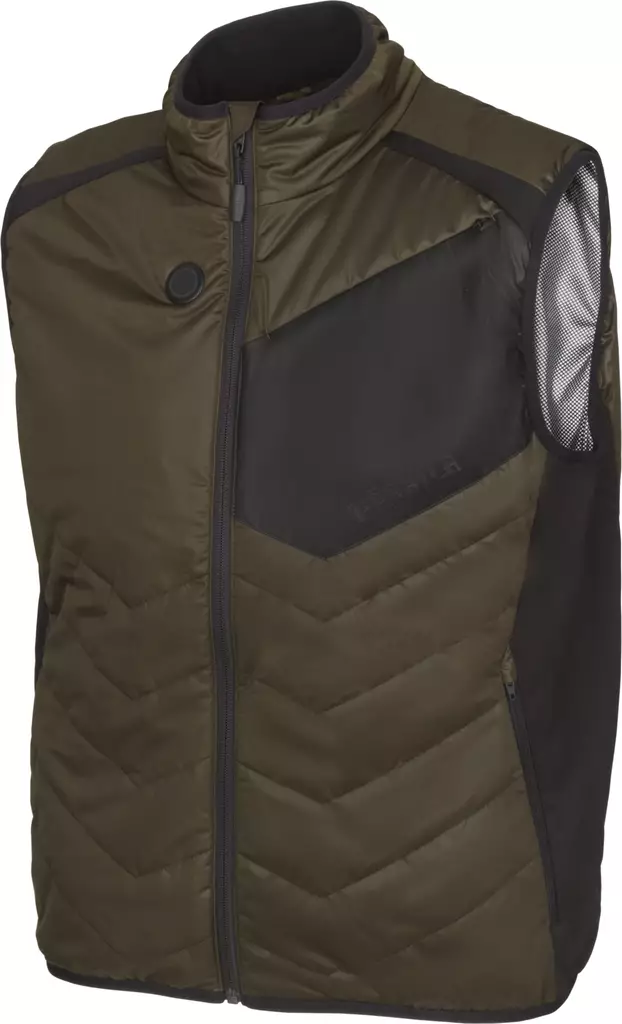 Härkila Heat Waistcoat Willow Green/Blac - Jakt- og elgvester - 5707335481461 - 1