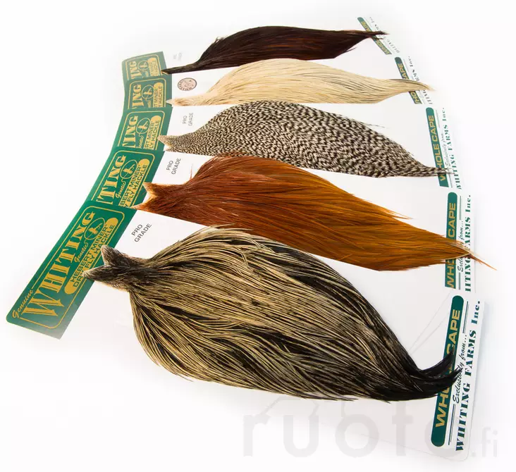 Whiting Hebert Dry Fly Cape Pro Grade - Tørrflueknokler og -salter - 40350100001 - 1