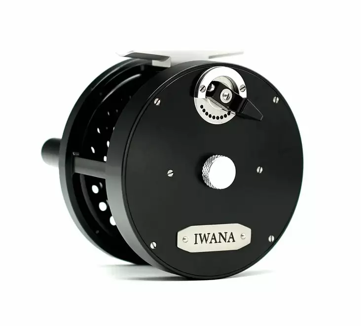 Iwana Retro Salmon 4" Black LH - Fluesneller - 6975745030831 - 1