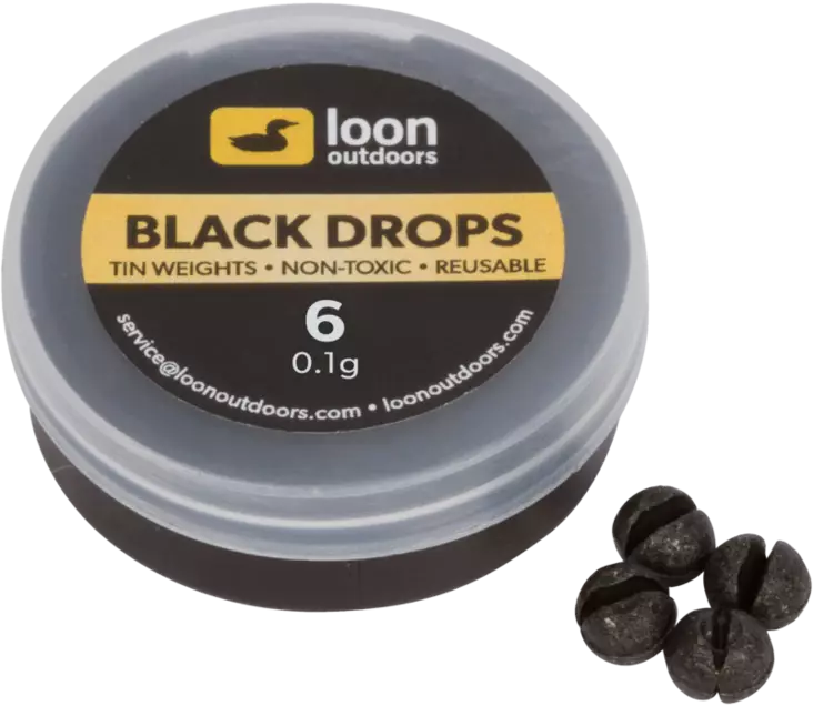 Loon Black Drops Refill Tub - Andre verktøy og tilbehør - 782420071111 - 1