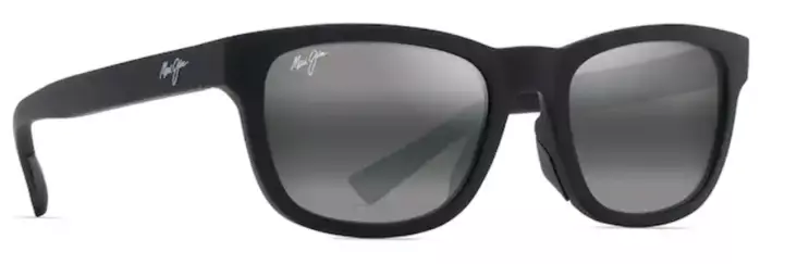 Maui Kapi'i Matte Black Fr - N Grey Lens - Glasslinser - 603429076771 - 1