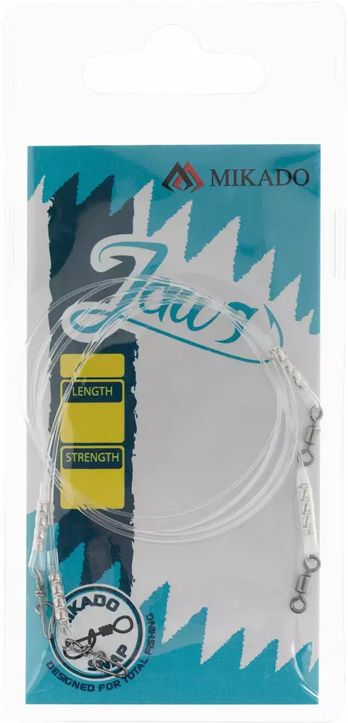 Mikado Jaws Fluorocarbon Leader 12kg - Tafser - 5900637594581 - 1