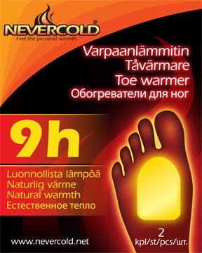 Nevercold Varpaanlämmitin - Ulike jaktprodukter - 6430038642011 - 1